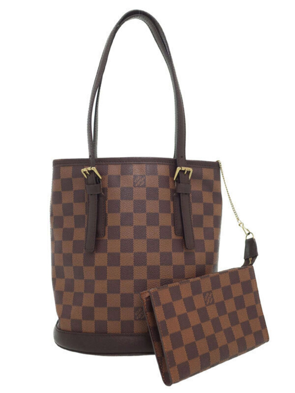 Louis Vuitton Damier Mare Bucket Shoulder Bag